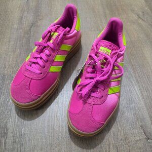 Womens Gazelle Bold Lucid Fuchsia Solar Slime Satin JI2705 Available Now